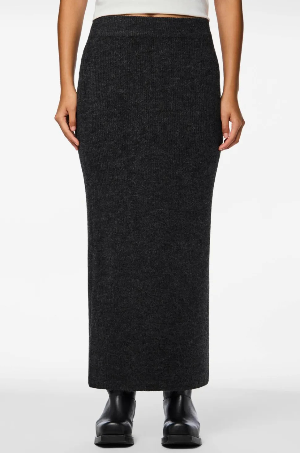 pieces Maxi nederdel pcNiko HW Knit Ankle Skirt BC