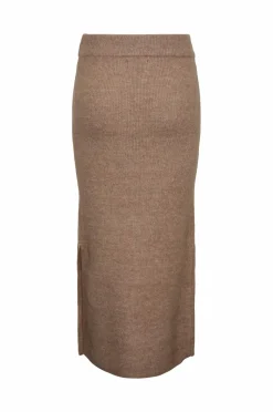 pieces Maxi nederdel pcNiko HW Knit Ankle Skirt BC