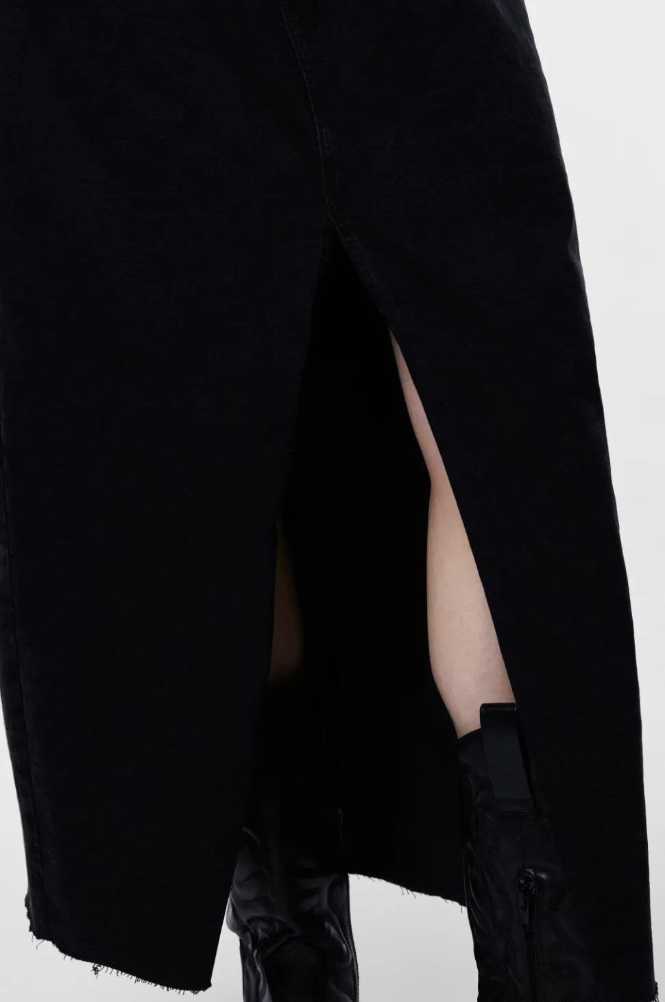 pieces Maxi nederdel pcJessie HW Ankle Denim Skirt
