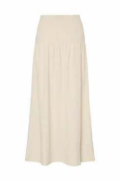 pieces Maxi nederdel pcFess MW Smock Skirt Jrs BC
