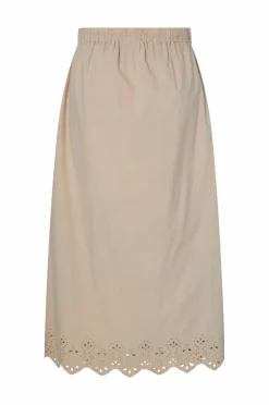pieces Maxi nederdel pcSalmina HW Ankle Skirt Wvn
