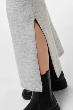 pieces Nederdel pcMikela MW Ankle Slit Knit Skirt M