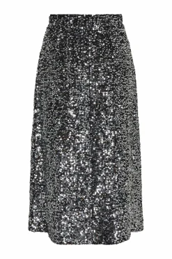 pieces Nederdel pcSerena Sequin HW Midi Skirt MM