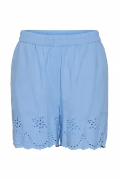 pieces Shorts pcAlmina MW Embroidery Shorts