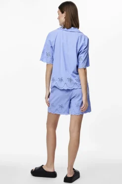 pieces Shorts pcAlmina MW Embroidery Shorts