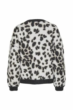 pieces Trøje pcNana LS O-neck Knit MM