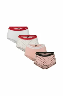 pieces Trusser pcLogo Lady Bow 4-pak