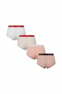 pieces Trusser pcLogo Lady Bow 4-pak
