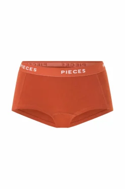 pieces Trusser pcLogo Lady Aop/solid Briefs 4-pak