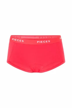 pieces Trusser pcLogo Lady Aop/solid Briefs 4-pak