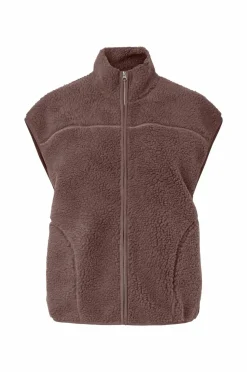 pieces Vest med bunke pcSadia Teddy Vest