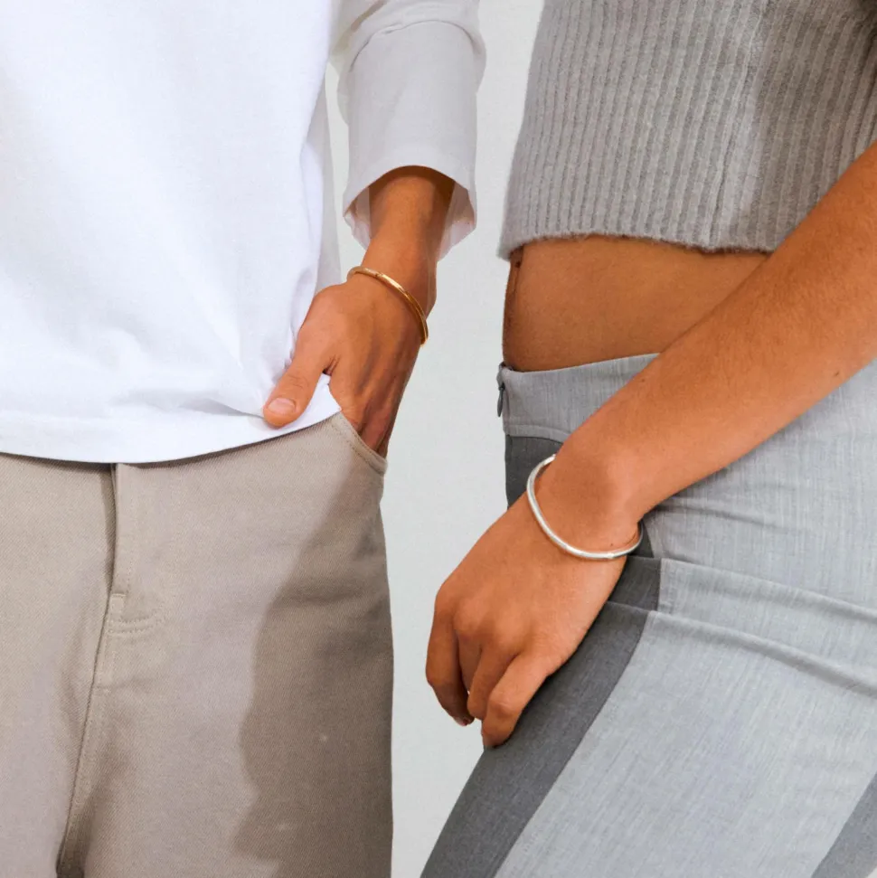 Pilgrim Alaia armring guldbelagt