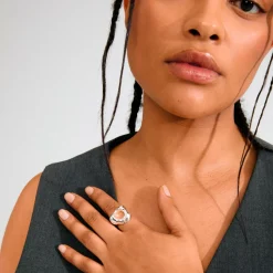 Pilgrim Free ring sølvbelagt