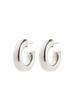 Pilgrim Phase Medium hoops forsølvet