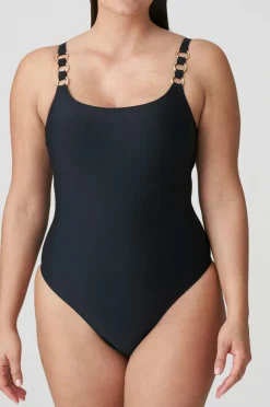 PrimaDonna Badedragt Damietta Black Padded Swimsuit Wireless
