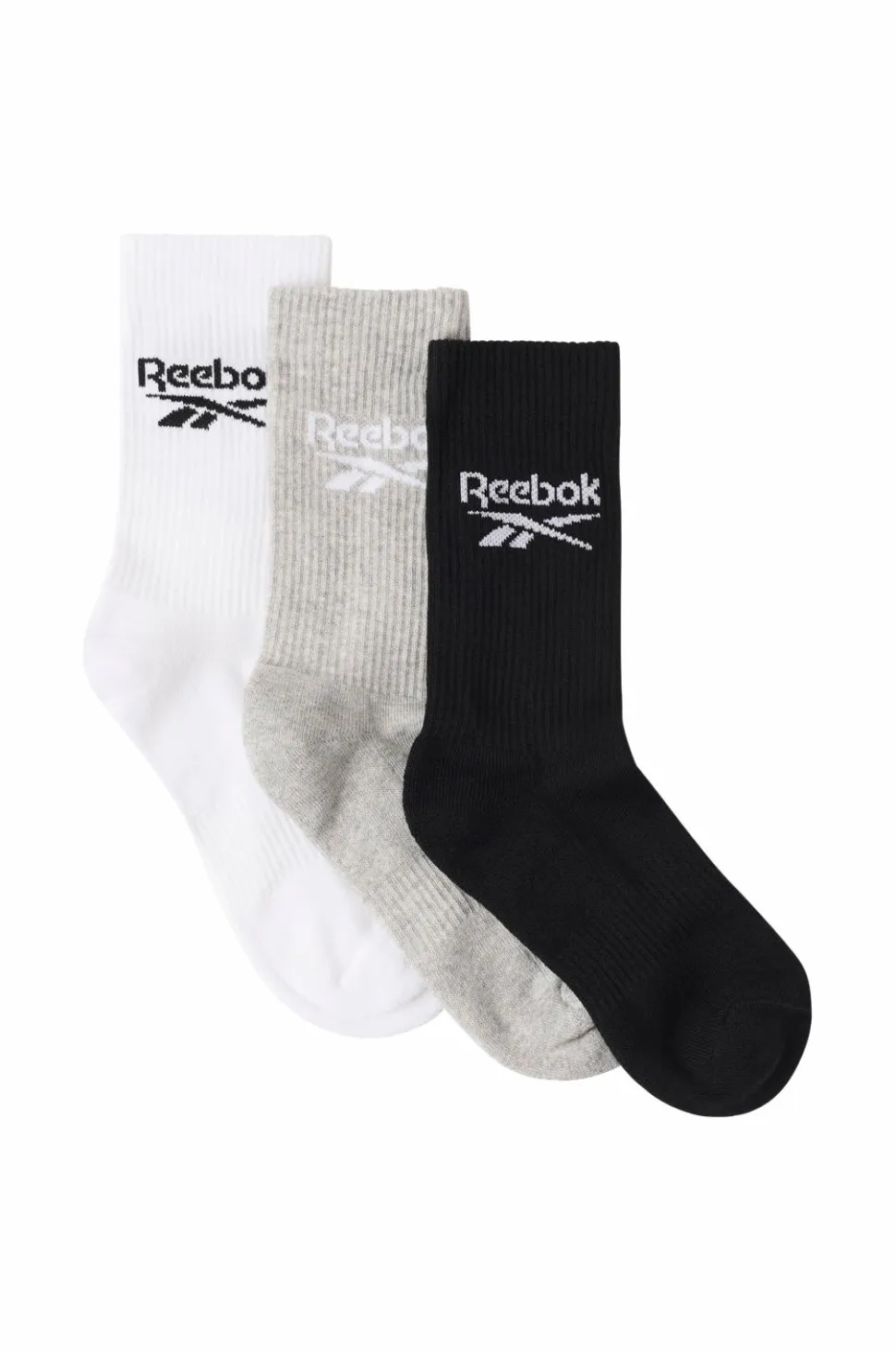 Reebok Performance Strømper Sock Crew With Half 3-pak