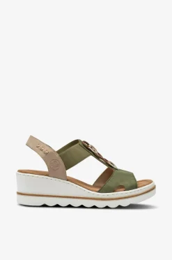 Rieker Sandaler med hæl 67498-52