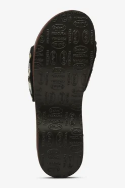 Scholl Træsko SL Pescura Heel SR Leather White-multi
