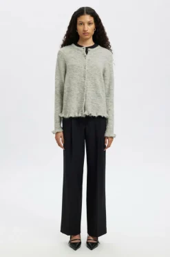 Selected FEMME Cardigan slfLulu Frill LS Knit