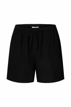 Selected FEMME Hørshorts slfLuisa MW Linen Blend String Shor