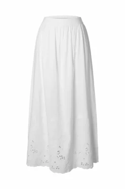 Selected FEMME Maxi nederdel slfDahlia HW Ankle Broderi Skirt B