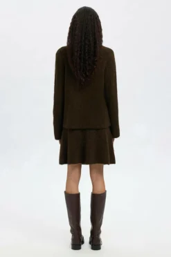 Selected FEMME Pullover slfLulu Brushed LS Knit Keyhole O-n