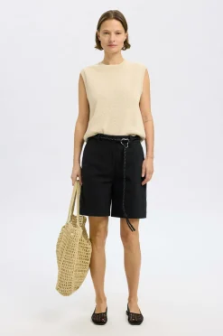Selected FEMME Shorts slfVienna HW Wide Shorts