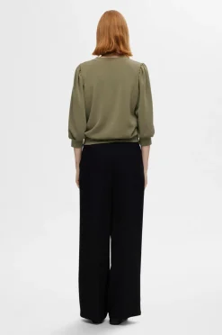 Selected FEMME Sweatshirt slfTenny 3/4 Sweat Top