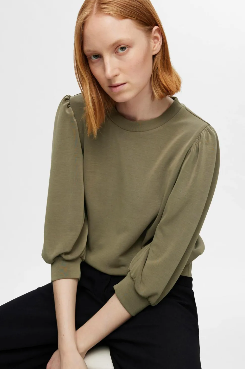 Selected FEMME Sweatshirt slfTenny 3/4 Sweat Top