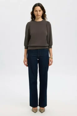Selected FEMME Sweatshirt slfTenny 3/4 Sweat Top