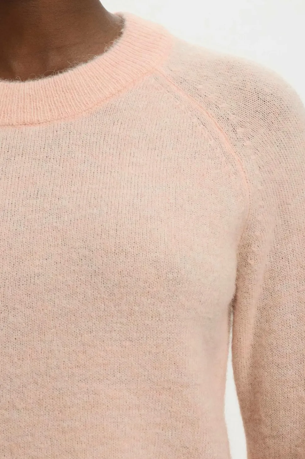 Selected FEMME Trøje slfLulu LS Knit O-neck