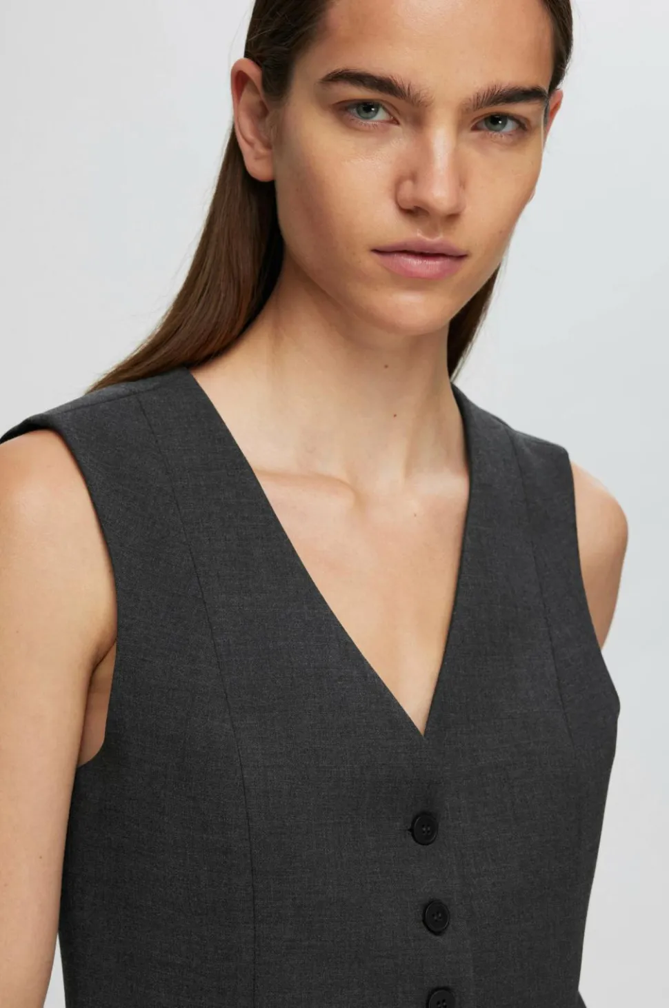 Selected FEMME Vest slFrita Vest Dgm