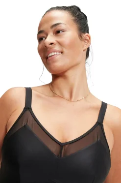 Speedo Badedragt Shaping Mesh Detail 1 Piece