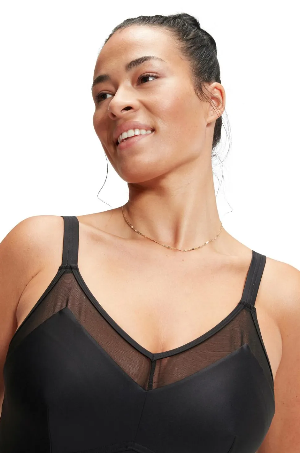Speedo Badedragt Shaping Mesh Detail 1 Piece