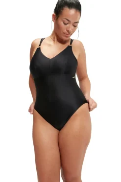 Speedo Womens Shaping Strappy 1 Piece