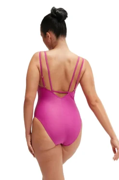 Speedo Womens Shaping Strappy 1 Piece