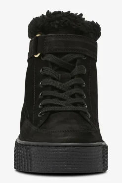Tommy Hilfiger Ankelstøvler Faux Fur Nubuck Low Lace-up
