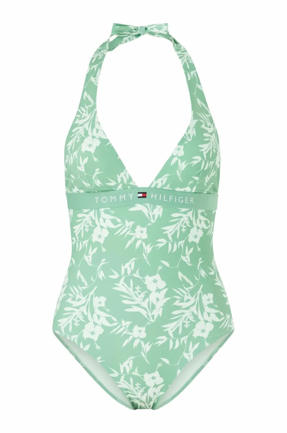 Tommy Hilfiger Badedragt Halter One Piece RP Print