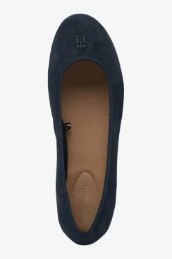 Tommy Hilfiger Ballerinasko TH Hardware Suede Ballerina