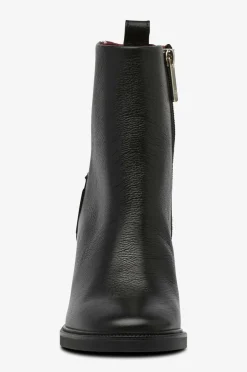 Tommy Hilfiger Boots Ankle Boot Mid Wrapped Lthr Heel
