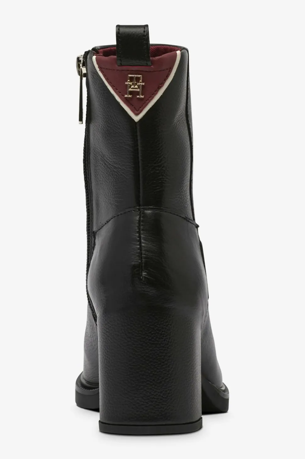 Tommy Hilfiger Boots Ankle Boot Mid Wrapped Lthr Heel