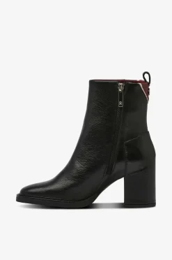 Tommy Hilfiger Boots Ankle Boot Mid Wrapped Lthr Heel