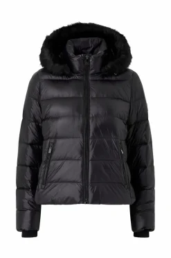 Tommy Hilfiger Dunjakke Gloss HW Down Slim Jacket W Fur