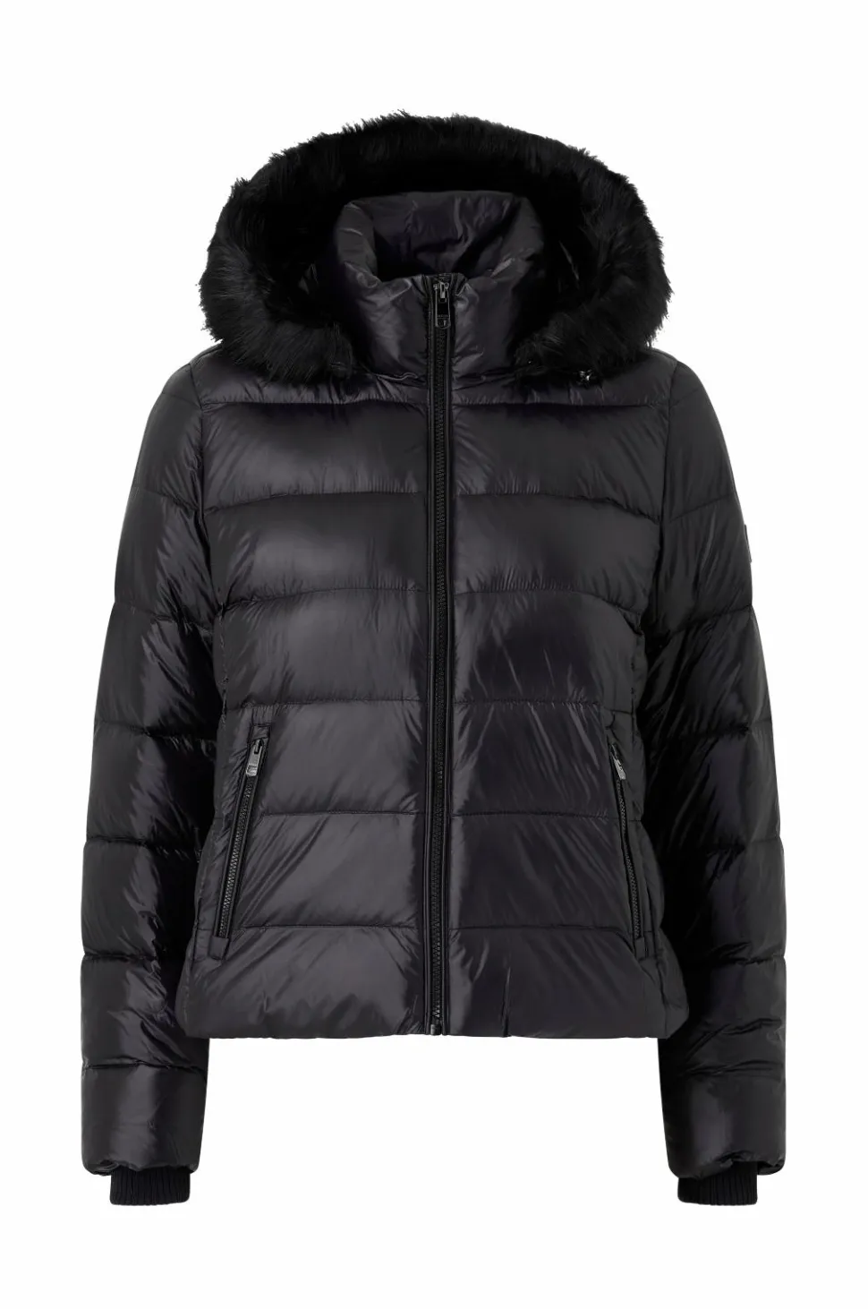 Tommy Hilfiger Dunjakke Gloss HW Down Slim Jacket W Fur