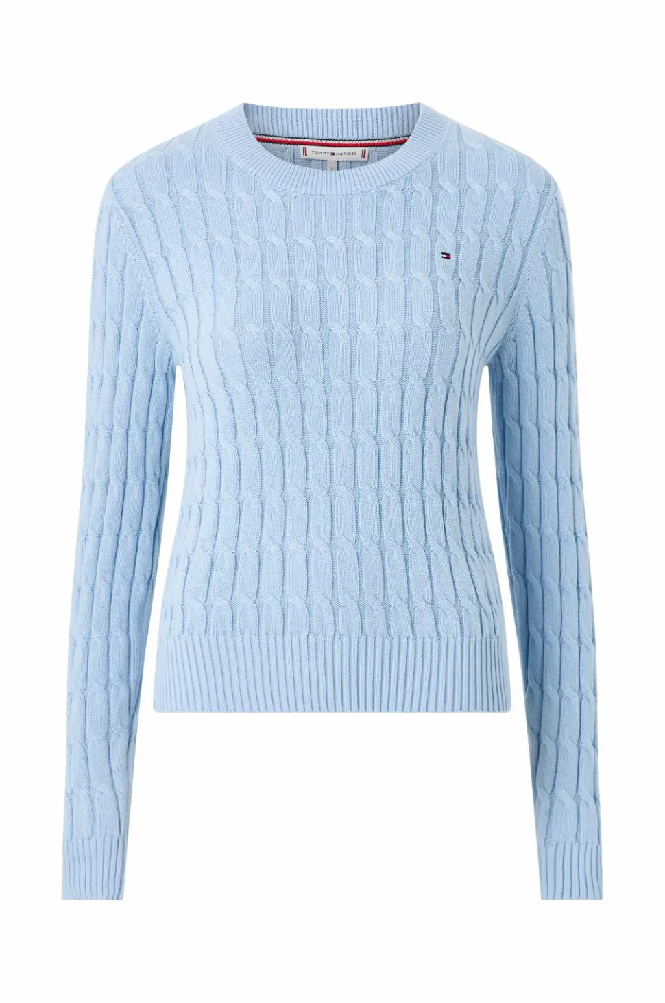 Tommy Hilfiger Pullover CO Cable Mid GG C-nk LS