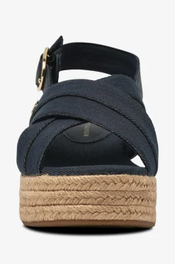 Tommy Hilfiger Sandal Denim Espadrille Platform