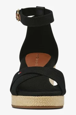 Tommy Hilfiger Sandal med hæl Mid Wedge Espad