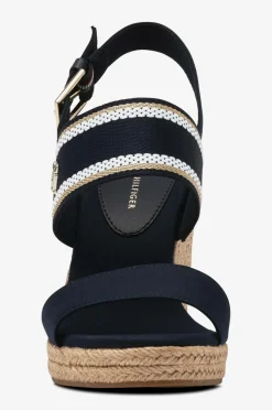 Tommy Hilfiger Sandaler med hæl Webbing High Wedge Sandal