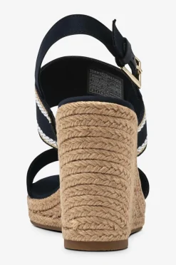 Tommy Hilfiger Sandaler med hæl Webbing High Wedge Sandal