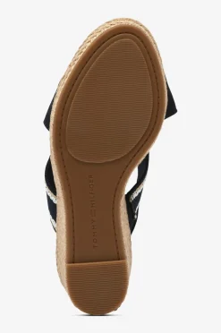 Tommy Hilfiger Sandaler med hæl Webbing High Wedge Sandal